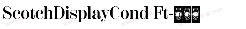ScotchDisplayCond Ft字体转换